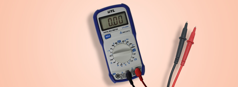 Multimeter as a voltage tester